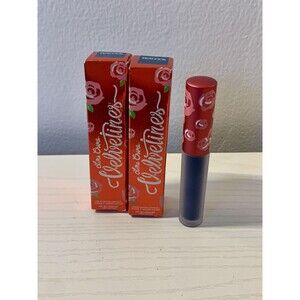 2X Lime Crime Velvetines Liquid Matte Lipstick Peacock Blue Green NEW Rare Set